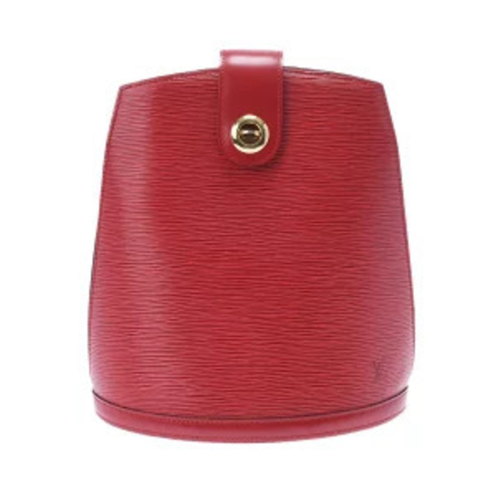Louis Vuitton Epi Cluny Castilian Red Leather Shoulder Bag